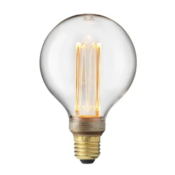 E27 LED laser filament glob dimbar - 9,5 cm, E27 - Globen Lighting