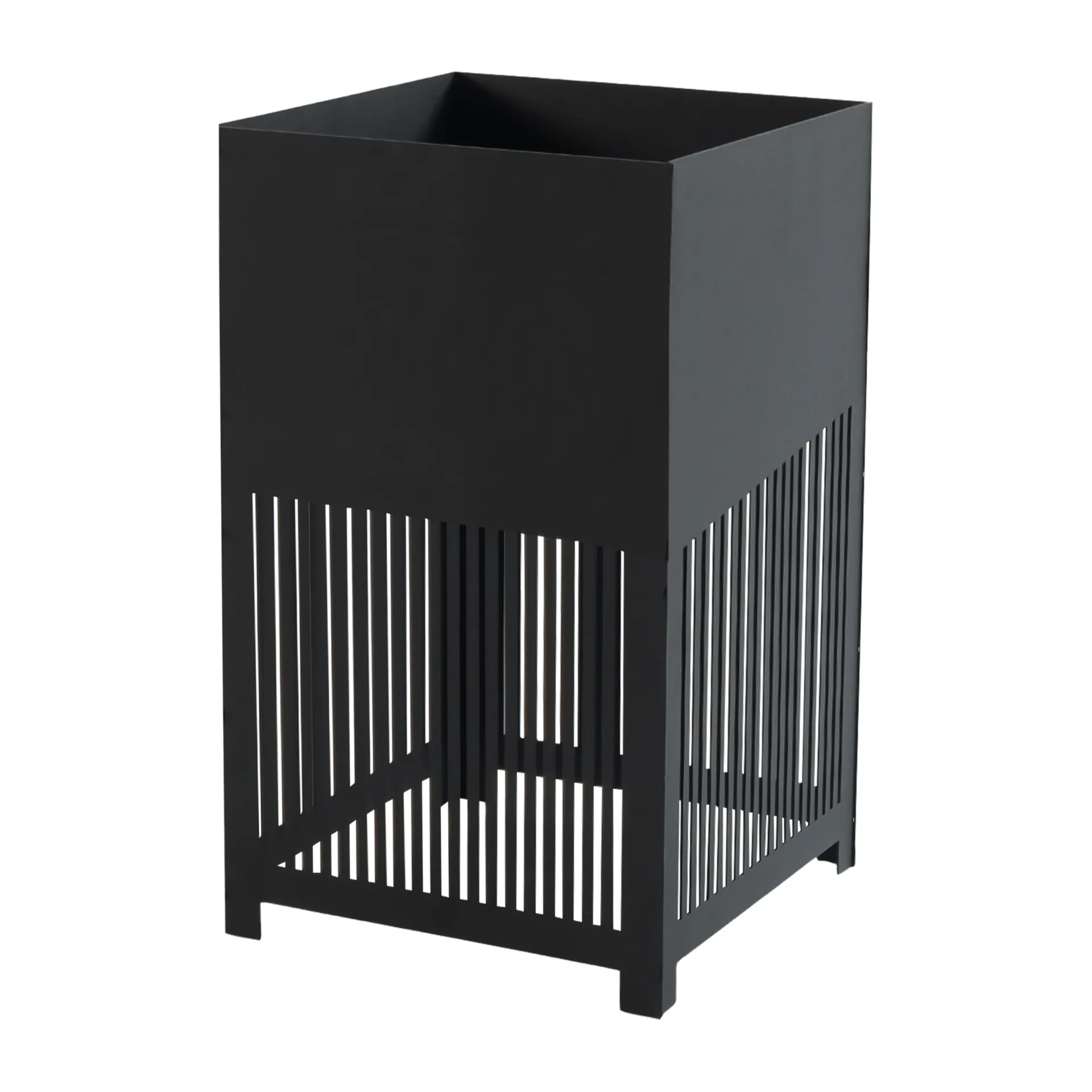 Falsterbo golvlampa/kruka 60 cm, Svart Corten Globen Lighting