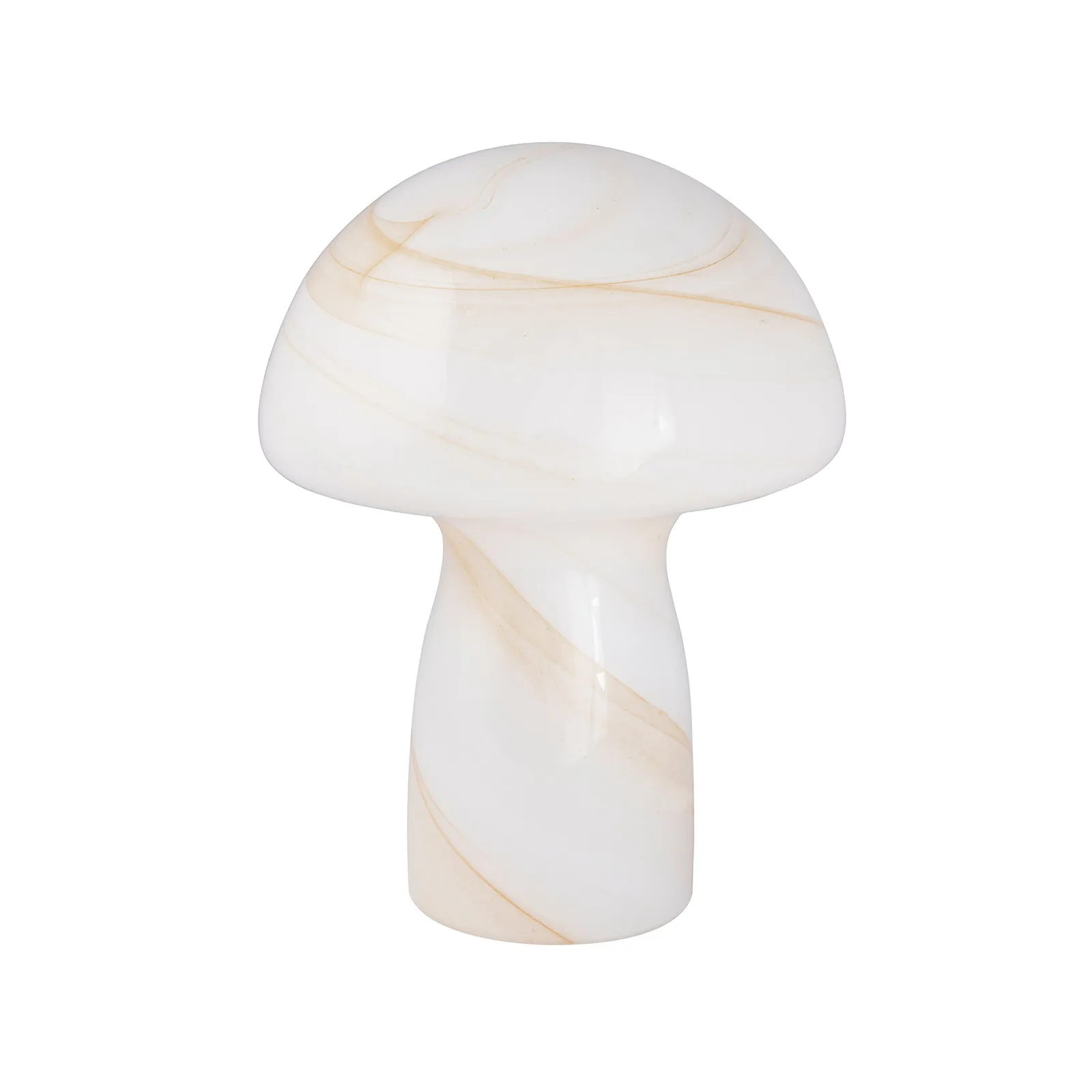 Fungo bordslampa beige, Ø16 cm H20 cm Globen Lighting