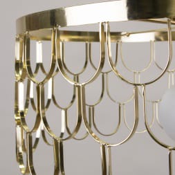 Gatsby plafond - mässing - Globen Lighting