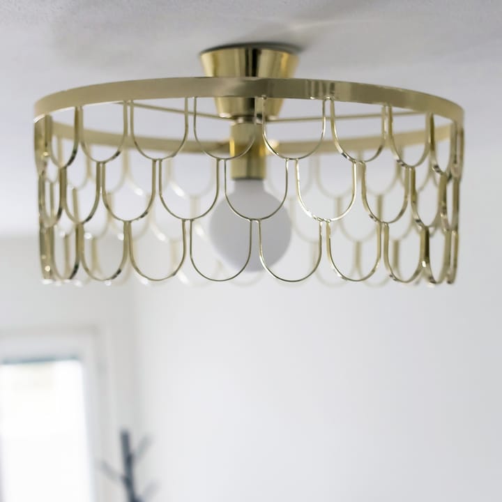 Gatsby plafond, mässing Globen Lighting