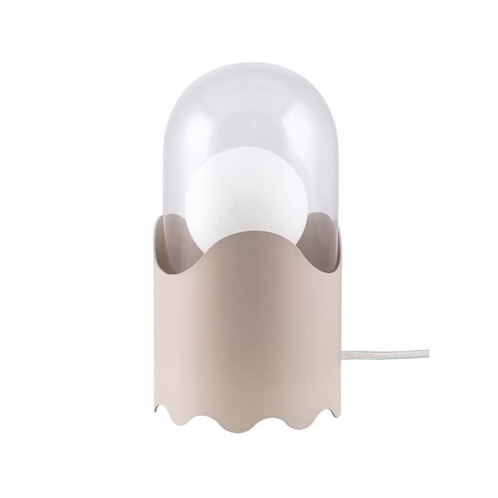 Ghost bordslampa - beige, klarglas - Globen Lighting