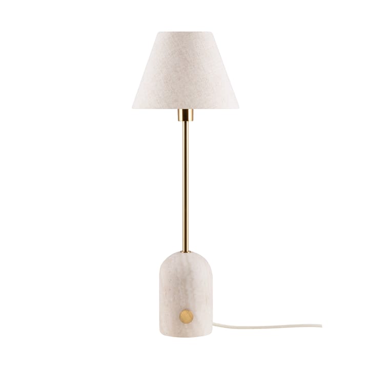 Gino 20 bordslampa - Travertin - Globen Lighting