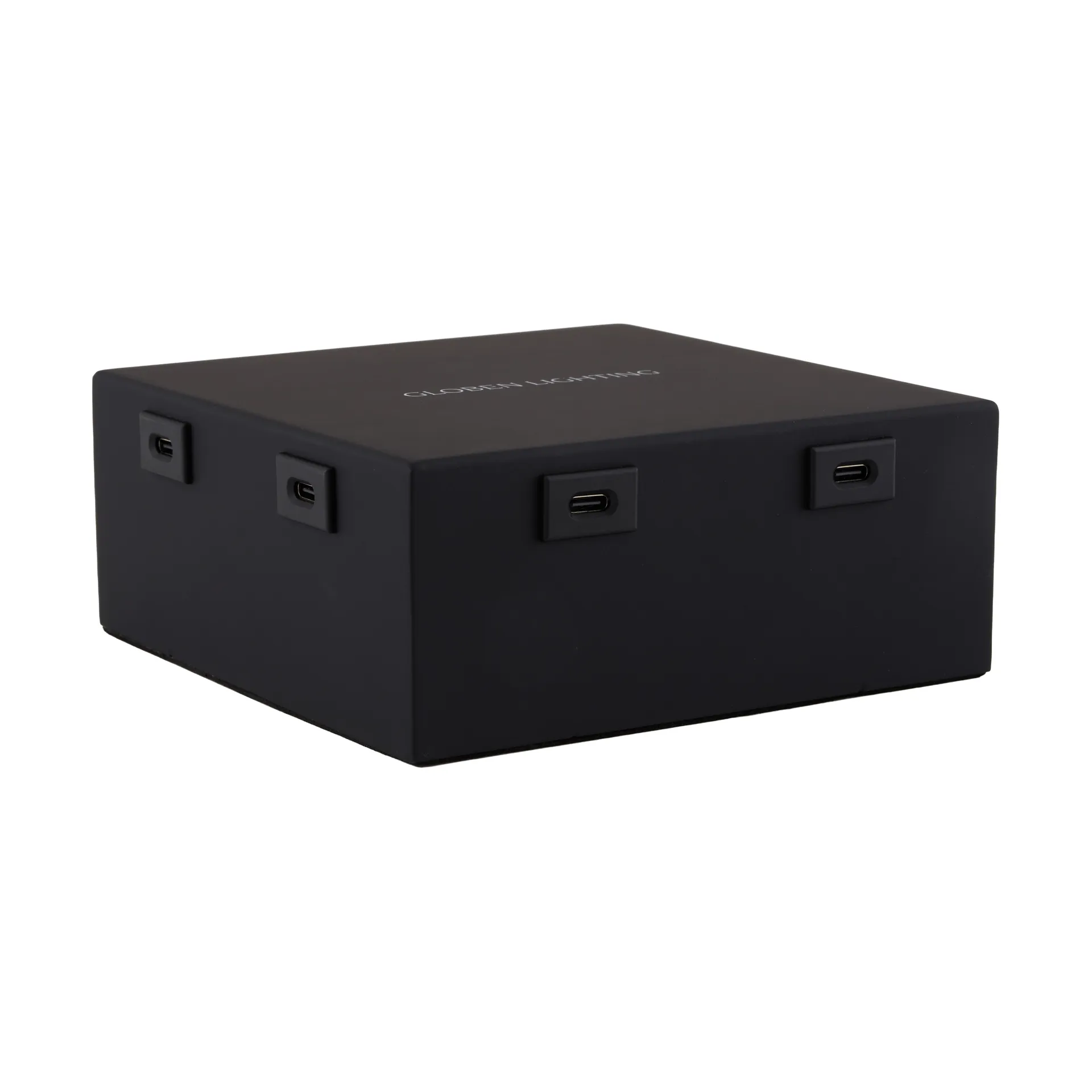 Globen Lighting laddningshubb USB C, Svart, 8 st adaptrar Globen Lighting