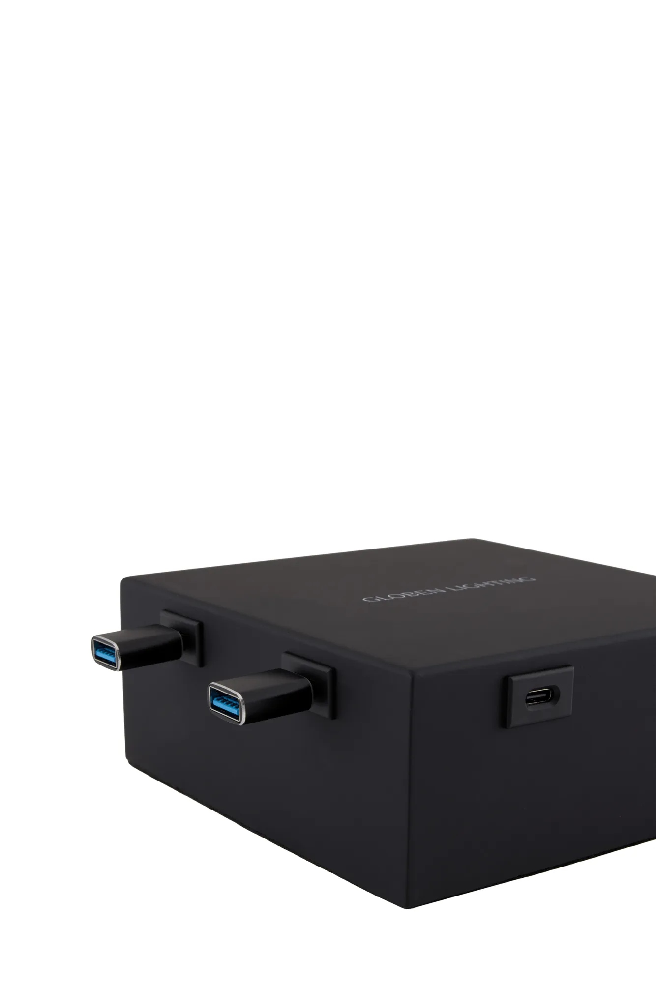 Globen Lighting laddningshubb USB C, Svart, 8 st adaptrar Globen Lighting