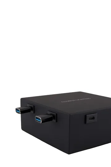 Globen Lighting laddningshubb USB C - Svart, 8 st adaptrar - Globen Lighting