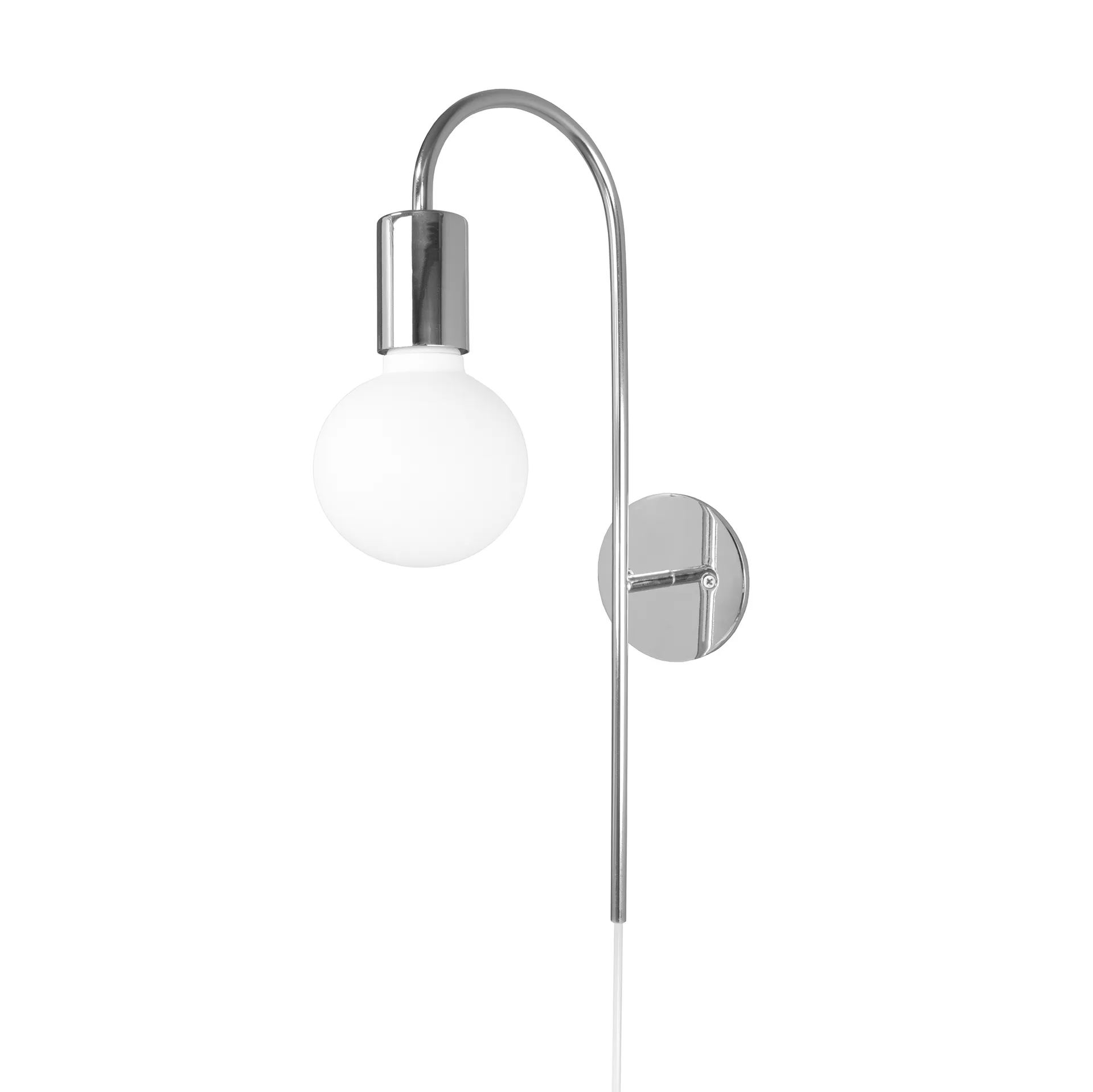 Grace vägglampa, krom Globen Lighting