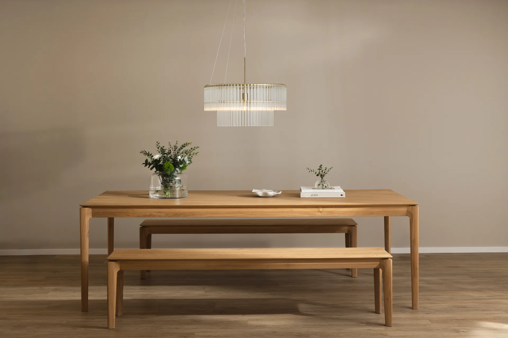 Hook 60 pendel, Klar-borstad mässing Globen Lighting