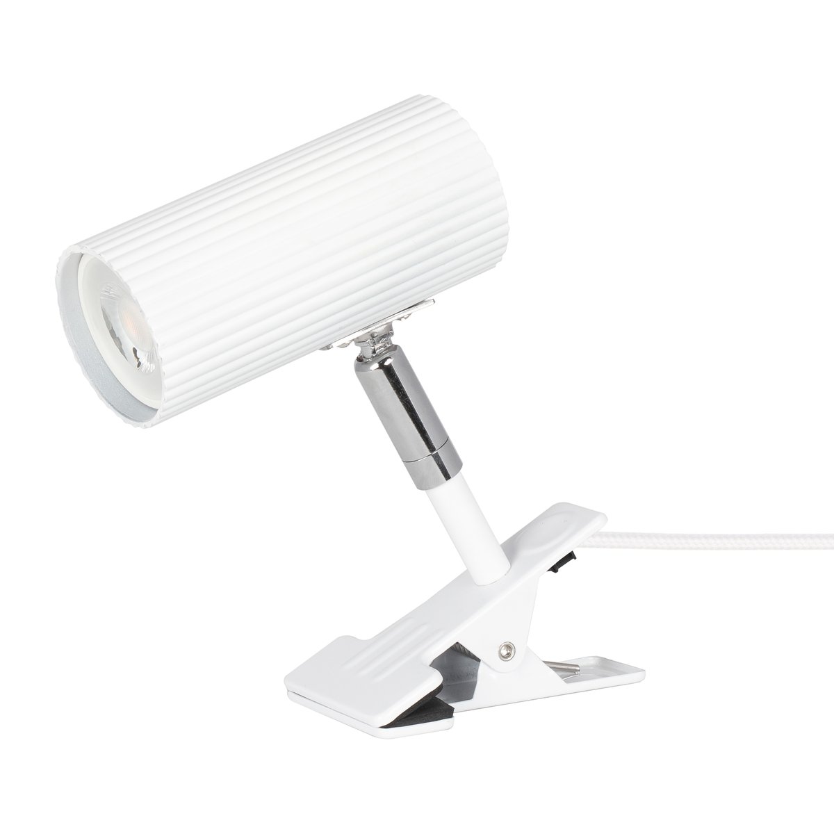 Globen Lighting Hubble klämlampa Vit | Skandinavisk Design | Vägglampor | Vit