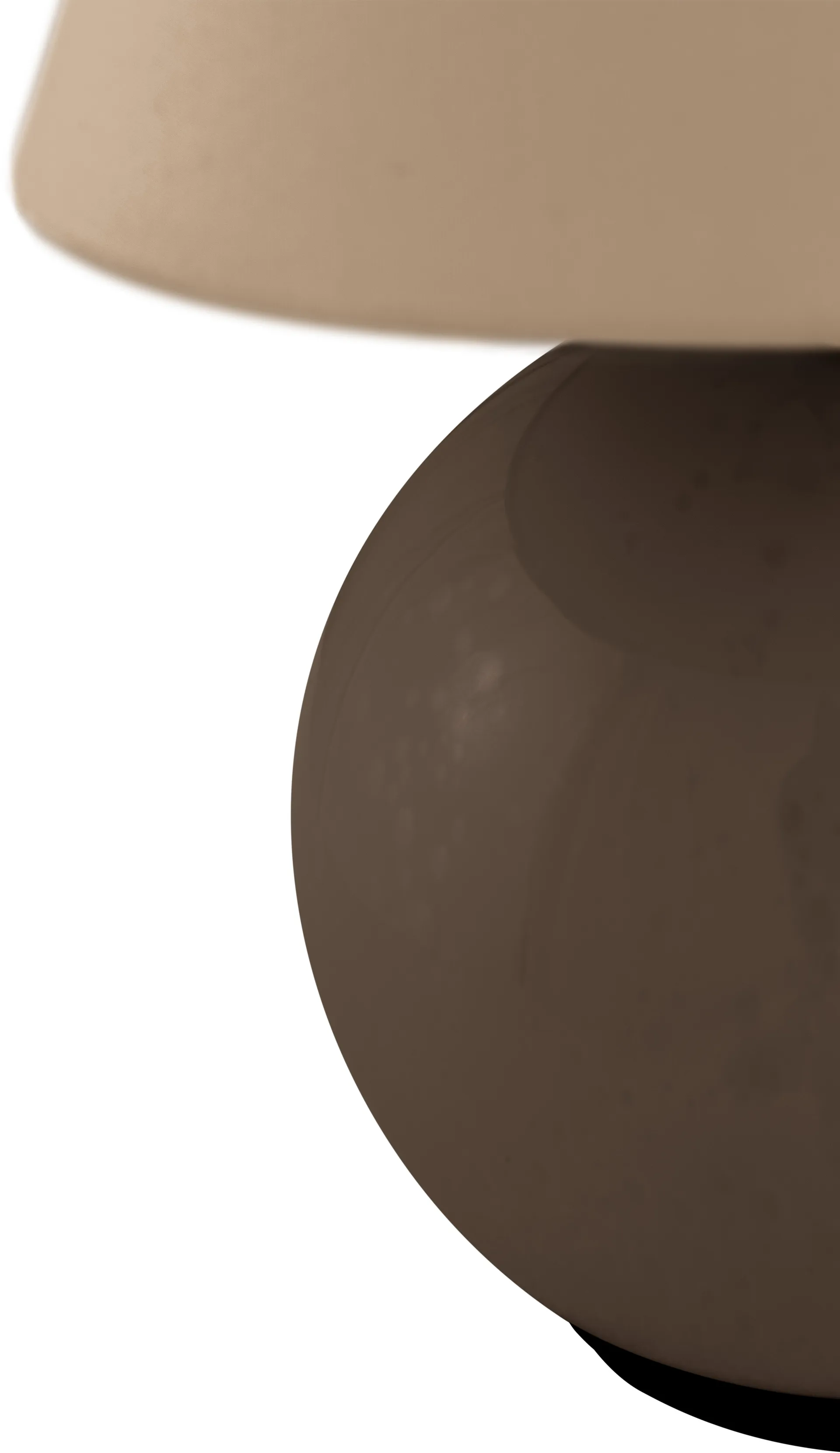 Iris 16 portabel bordslampa, Mocha Globen Lighting