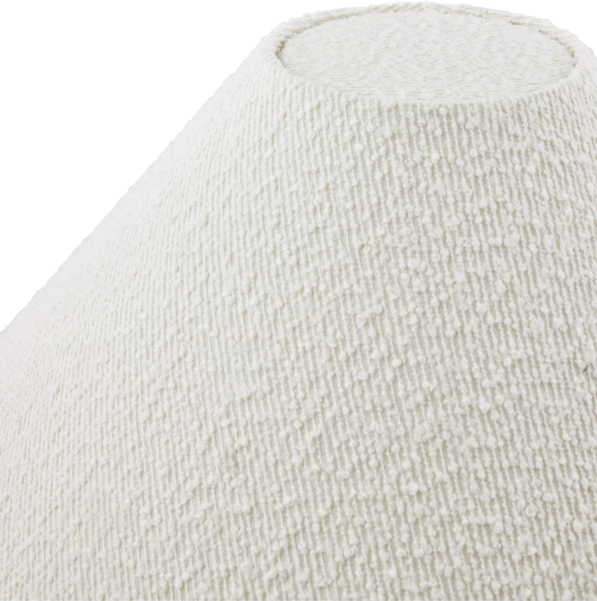 Iris 45 lampskärm, Bouclé whitevit Globen Lighting