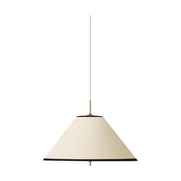 Iris pendel  50 - Creme-noir (vit-guldfärgad) - Globen Lighting