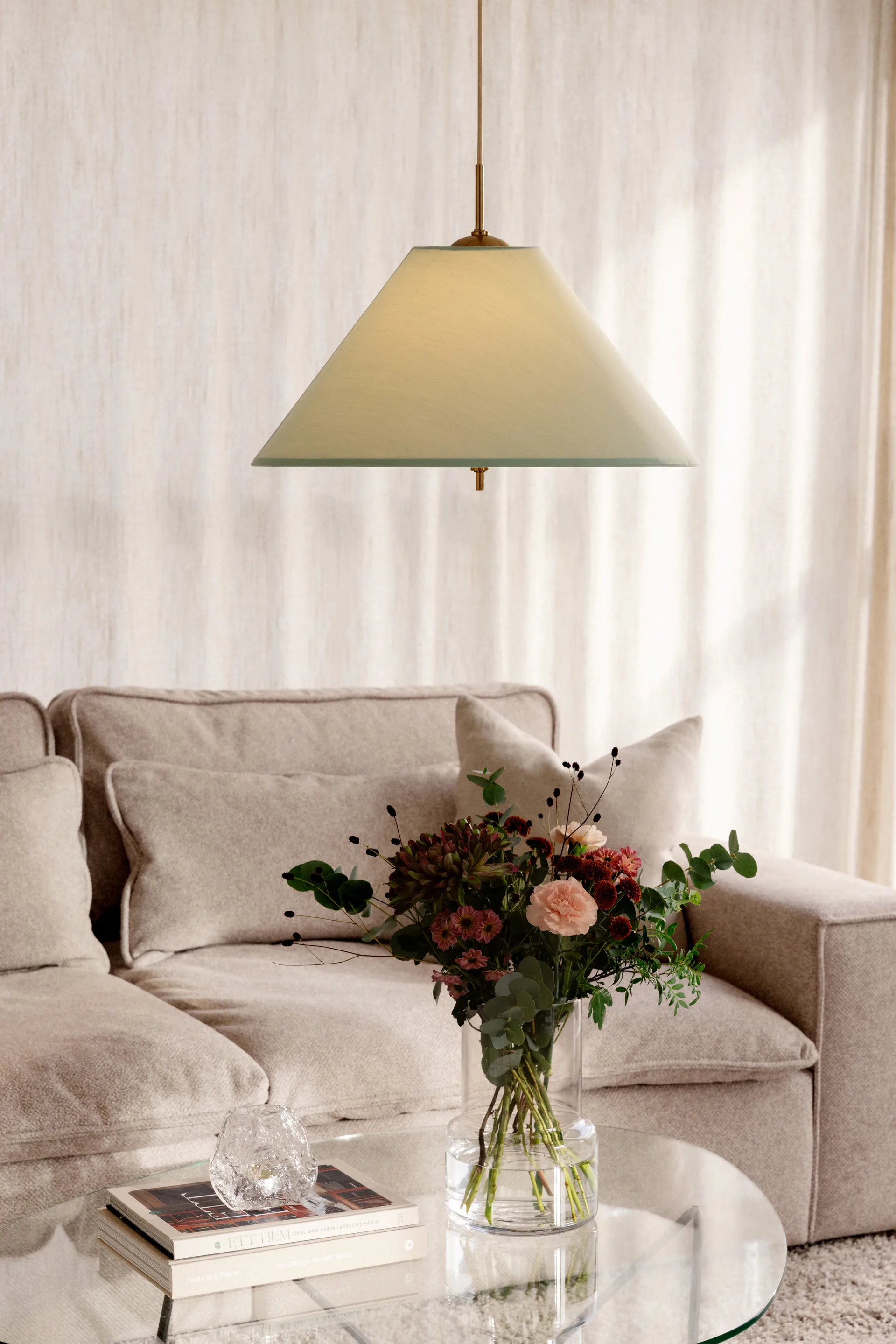 Iris pendel  50, Grön Globen Lighting