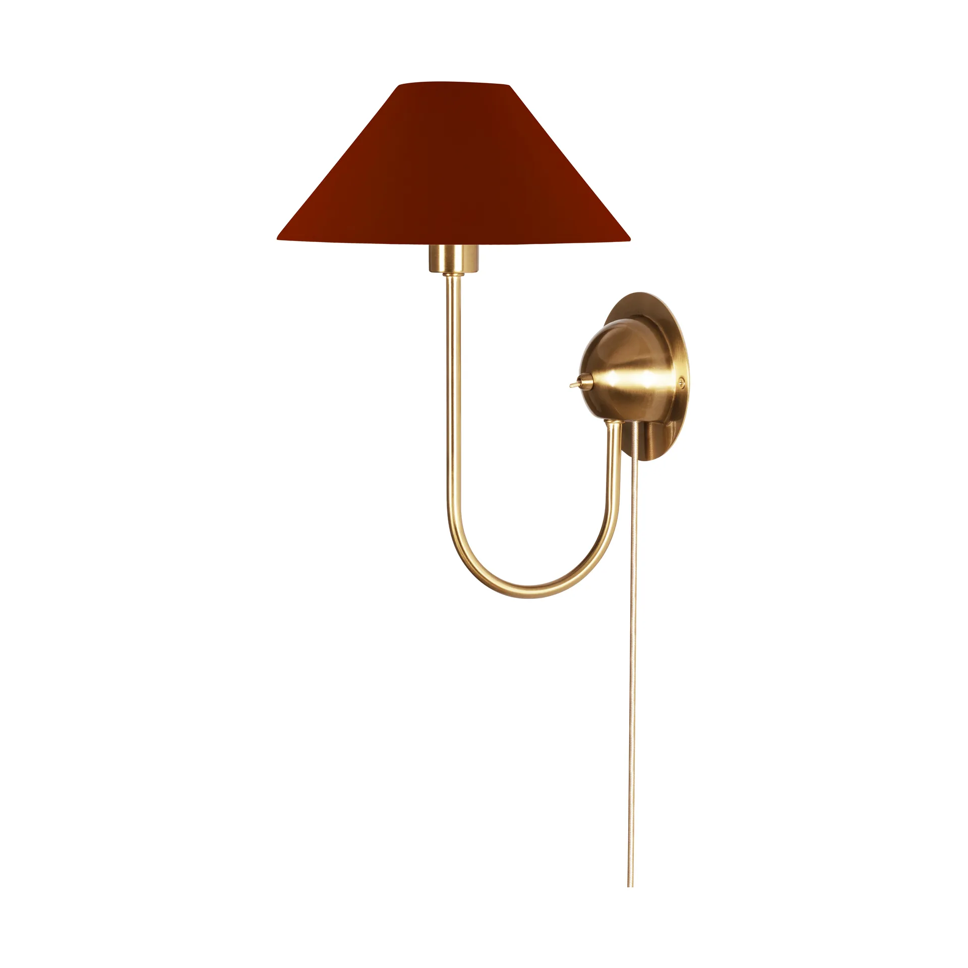 Iris vägglampa, Burgundy Globen Lighting