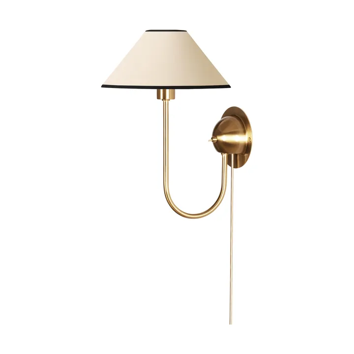Iris vägglampa - Creme-noir - Globen Lighting
