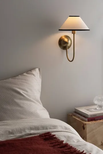 Iris vägglampa - Creme-noir - Globen Lighting
