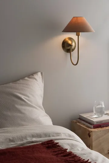 Iris vägglampa - Mocha - Globen Lighting