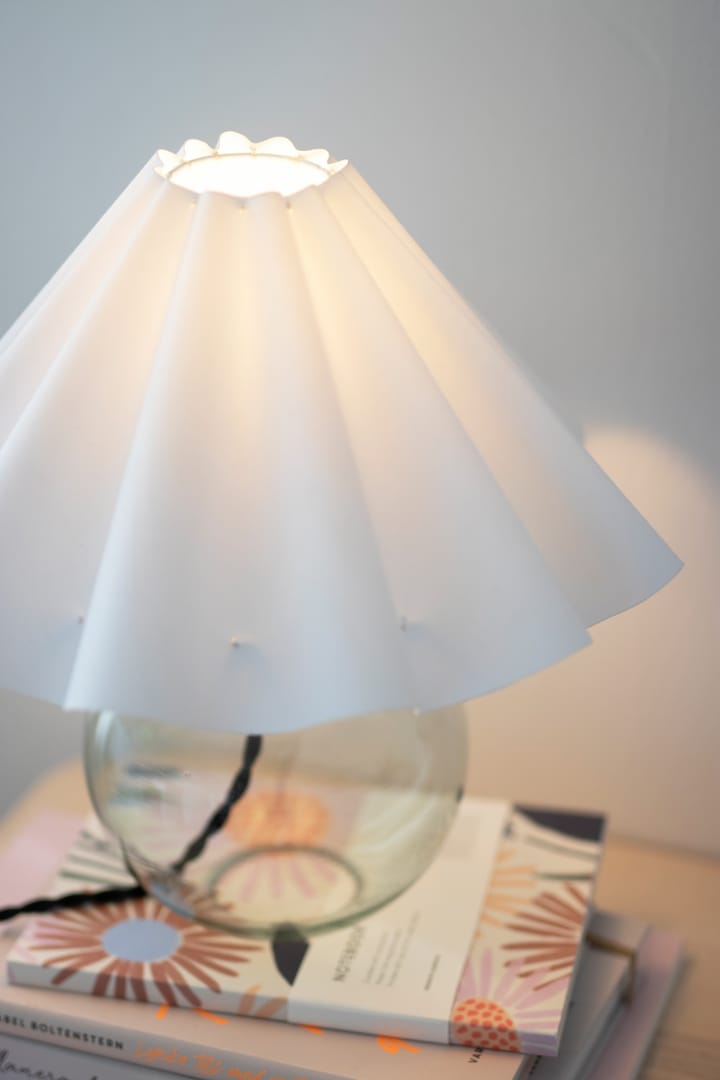 Judith bordslampa Ø30 cm - Grön-vit - Globen Lighting