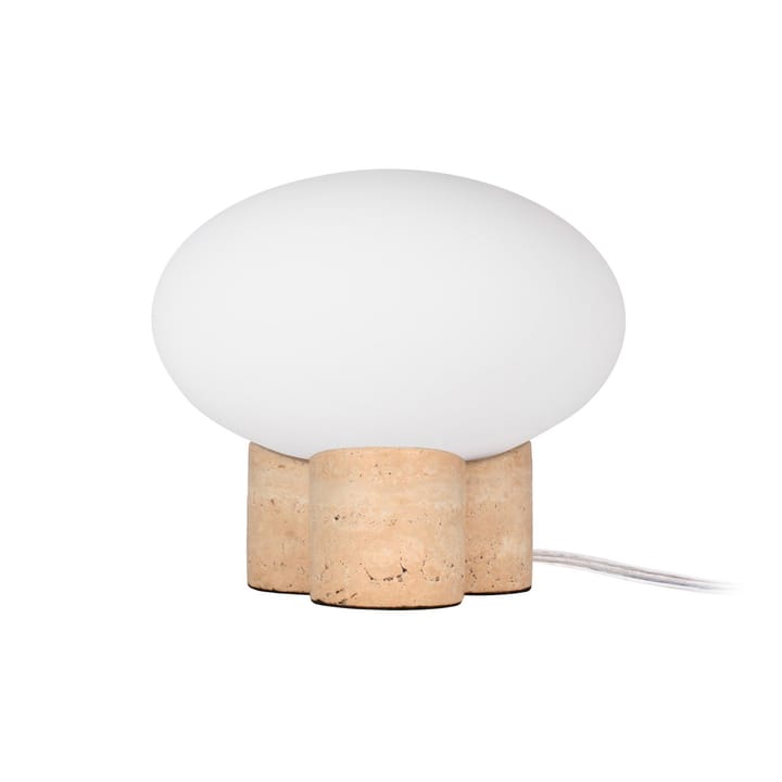 Mammut bordslampa Ø20 cm - Travertin - Globen Lighting