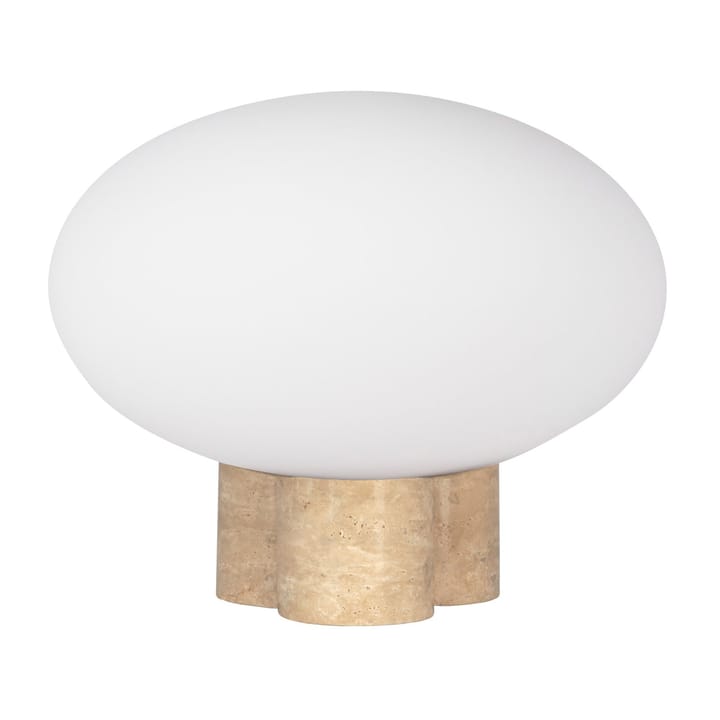 Mammut bordslampa Ø28 cm - Travertin - Globen Lighting