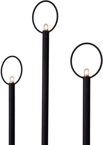 Natale 5 adventsljusstake - Svart - Globen Lighting