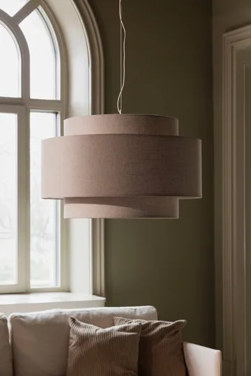 Noah pendel Ø70 cm - Beige - Globen Lighting