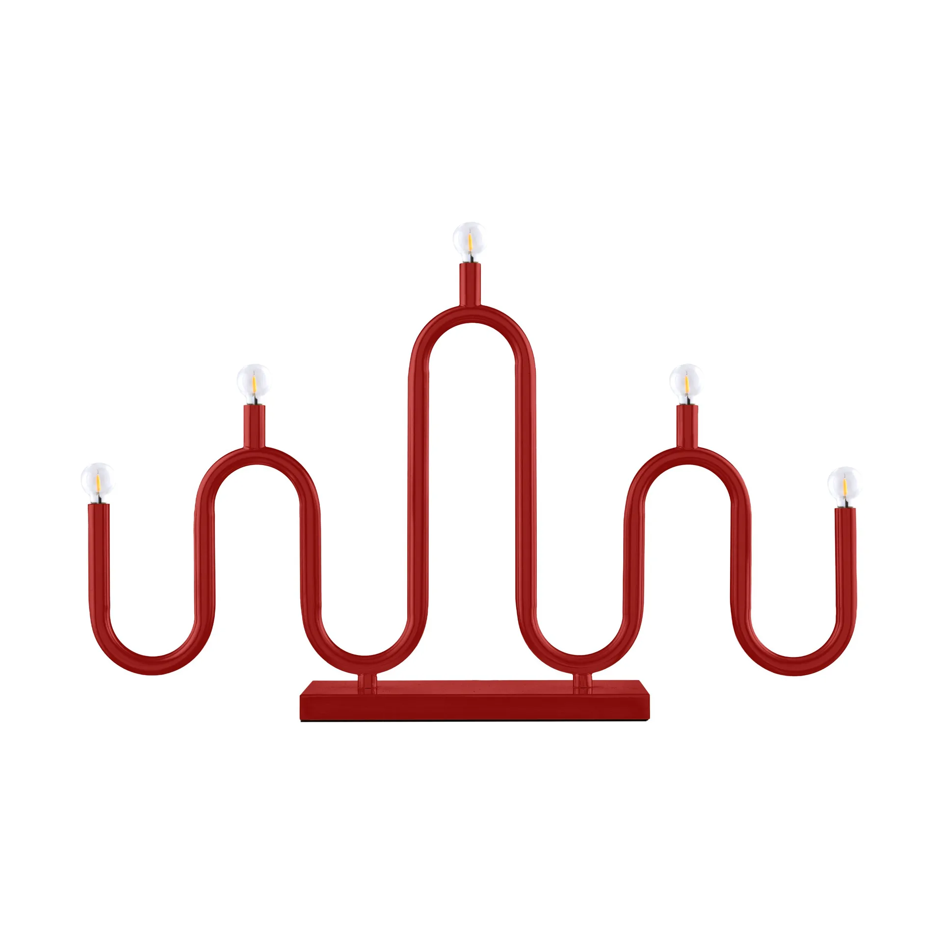 Noel 5 adventsljusstake, Röd Globen Lighting