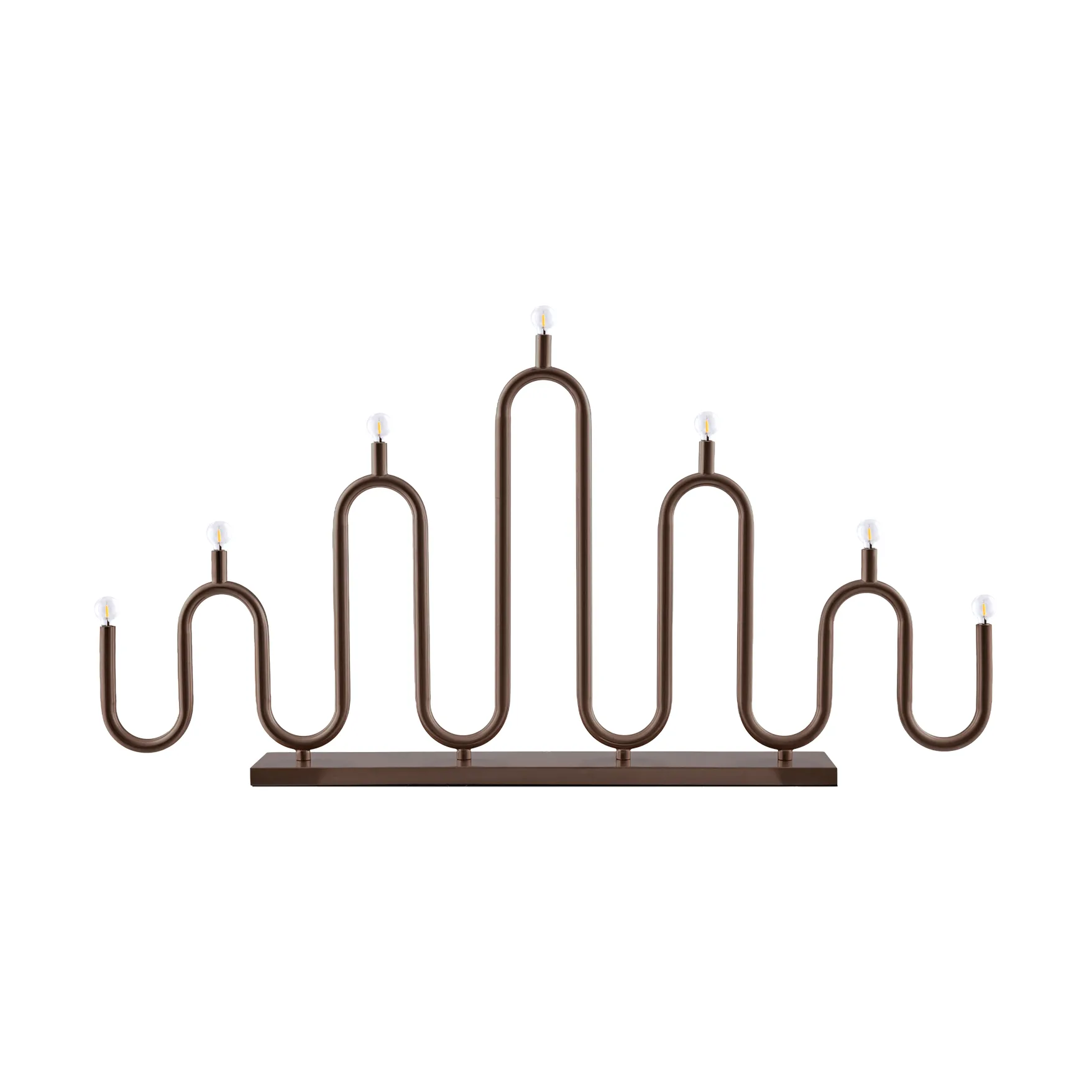 Noel 7 adventsljusstake, Bronze Globen Lighting