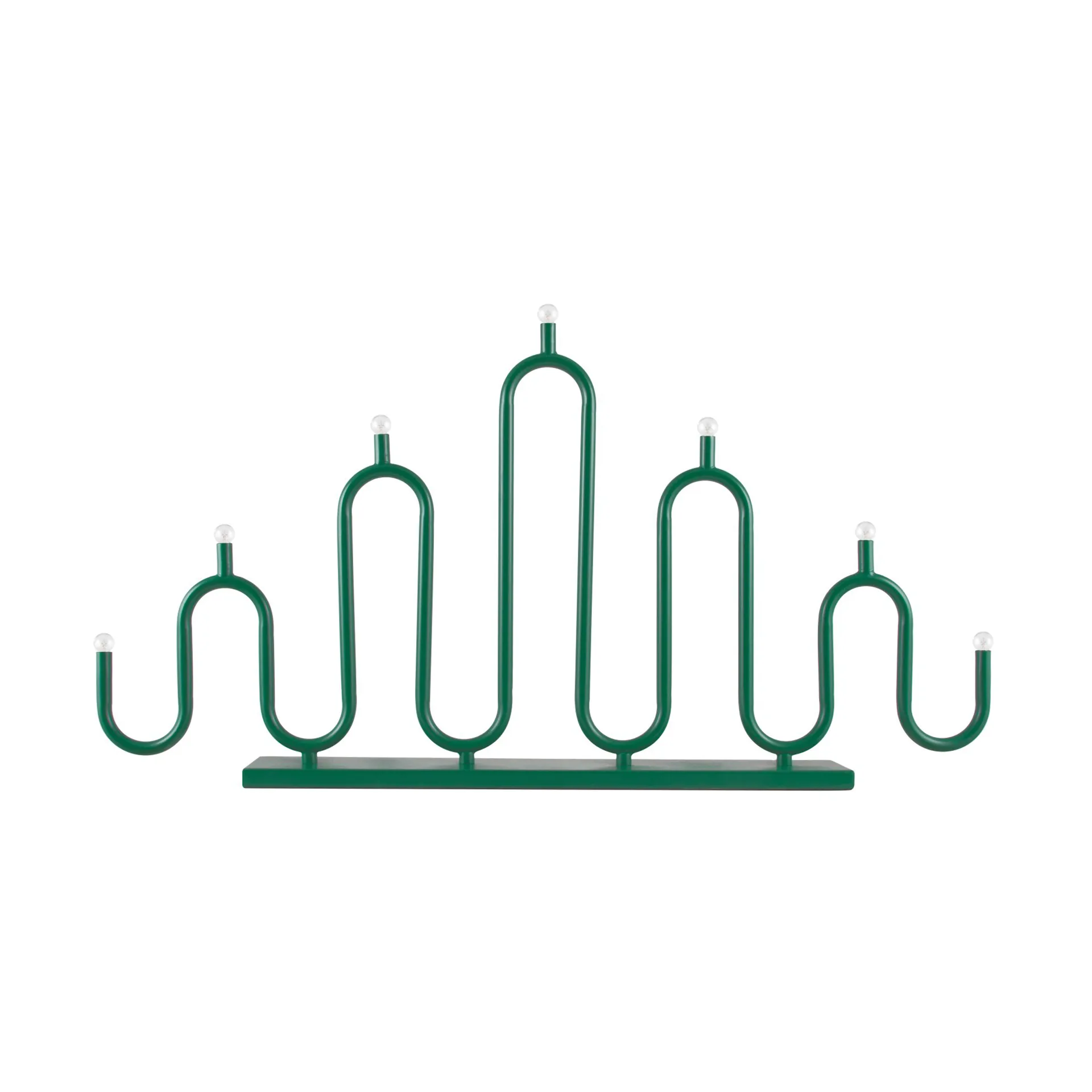 Noel 7 adventsljusstake, Grön Globen Lighting