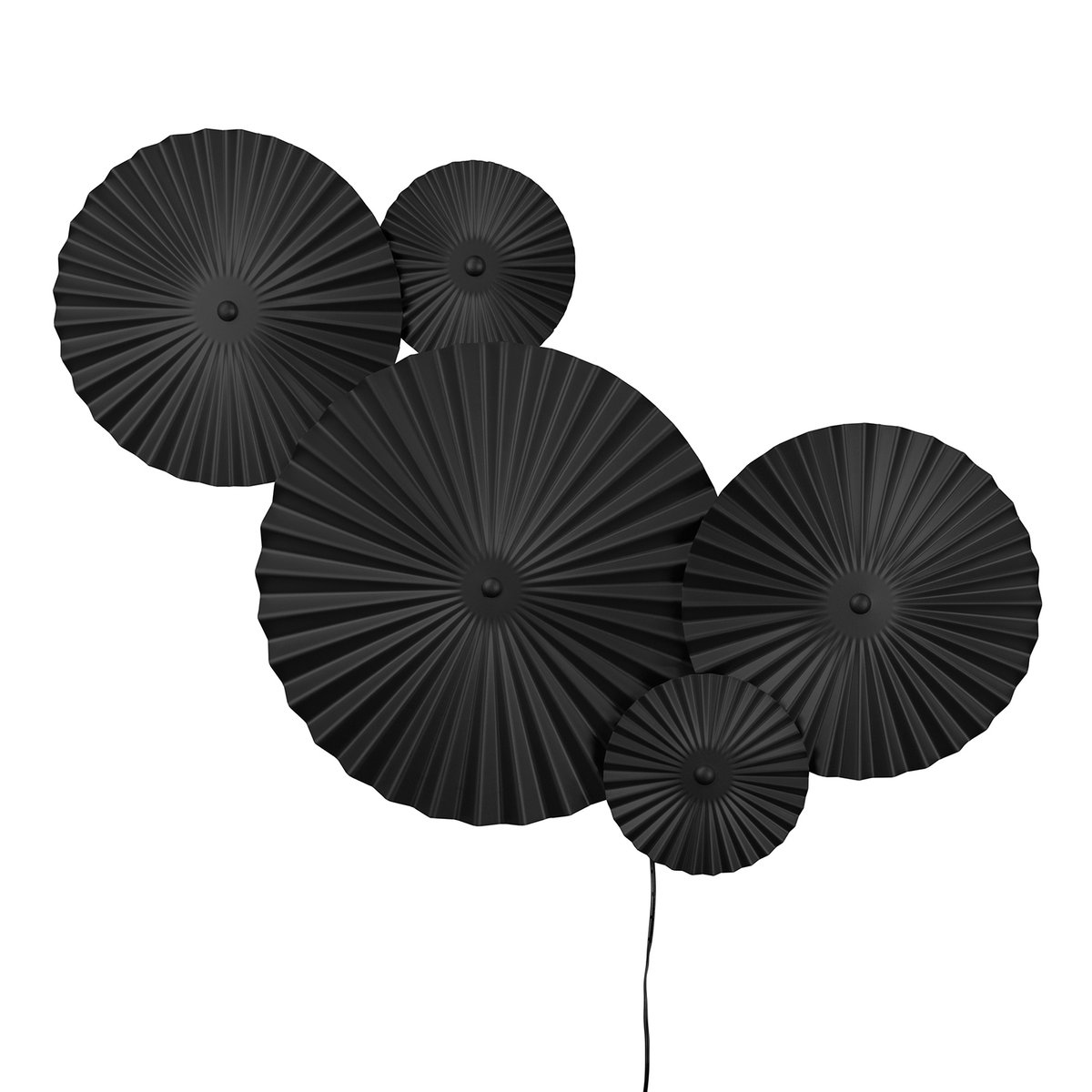 Globen Lighting Omega vägglampa Svart | Skandinavisk Design | Vägglampor | Svart