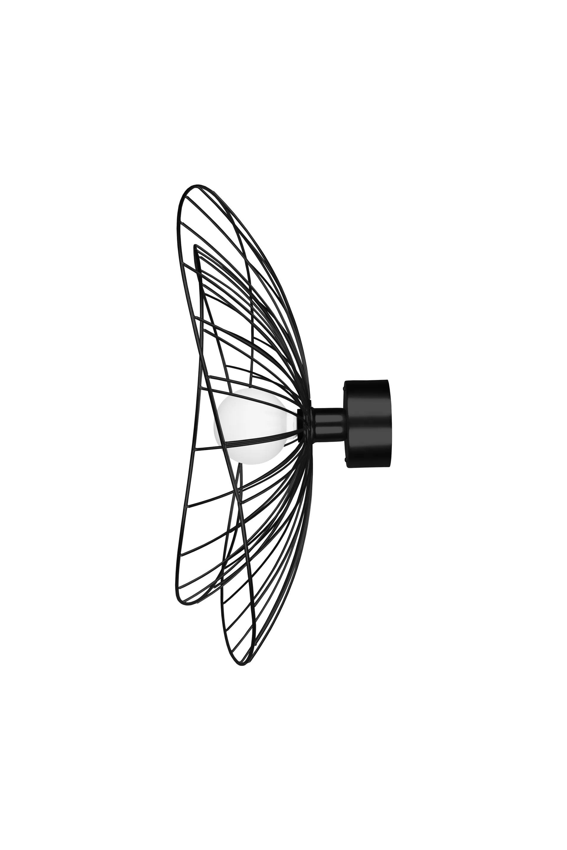 Ray plafond, matt svart Globen Lighting