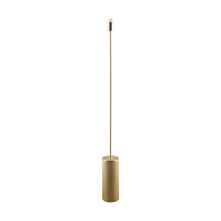 Rib lampstativ golv - Borstad mässing - Globen Lighting
