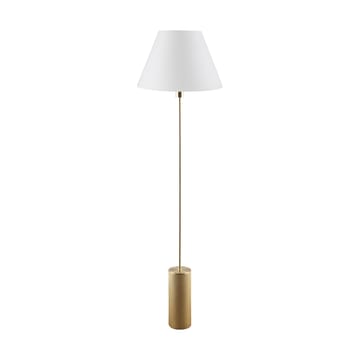 Rib lampstativ golv - Borstad mässing - Globen Lighting