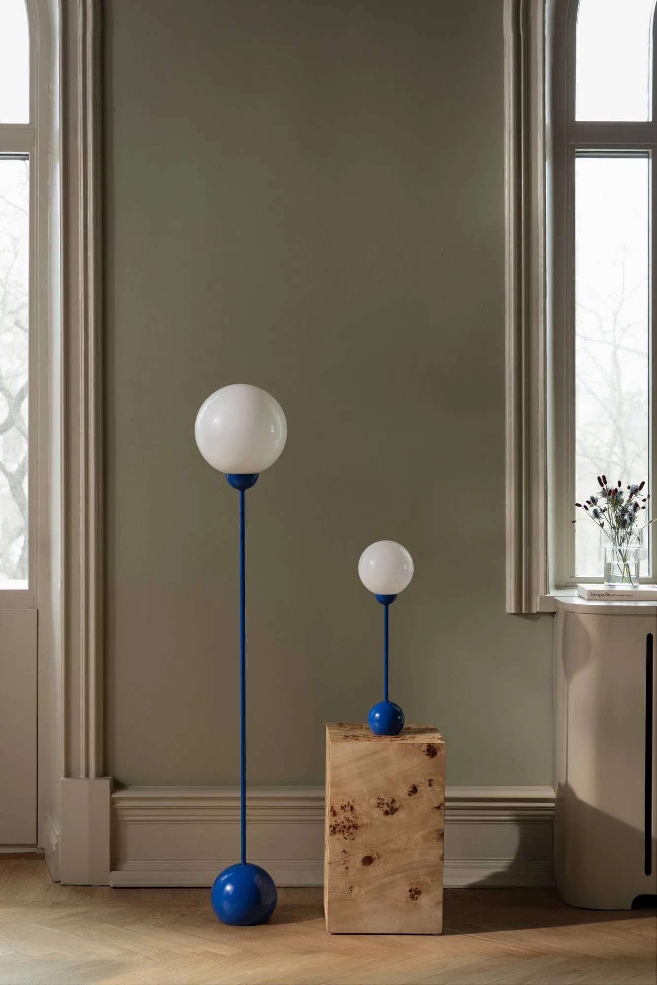 Ripley bordslampa, Blå, 52 cm Globen Lighting