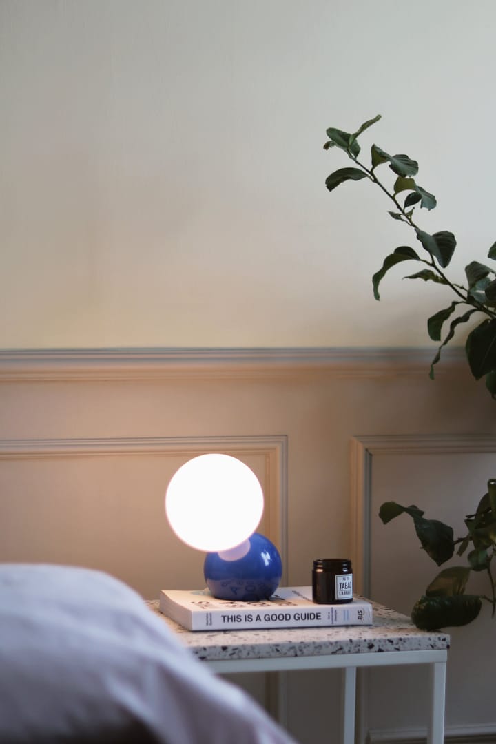 Ripley bordslampa/vägglampa - Blå - Globen Lighting