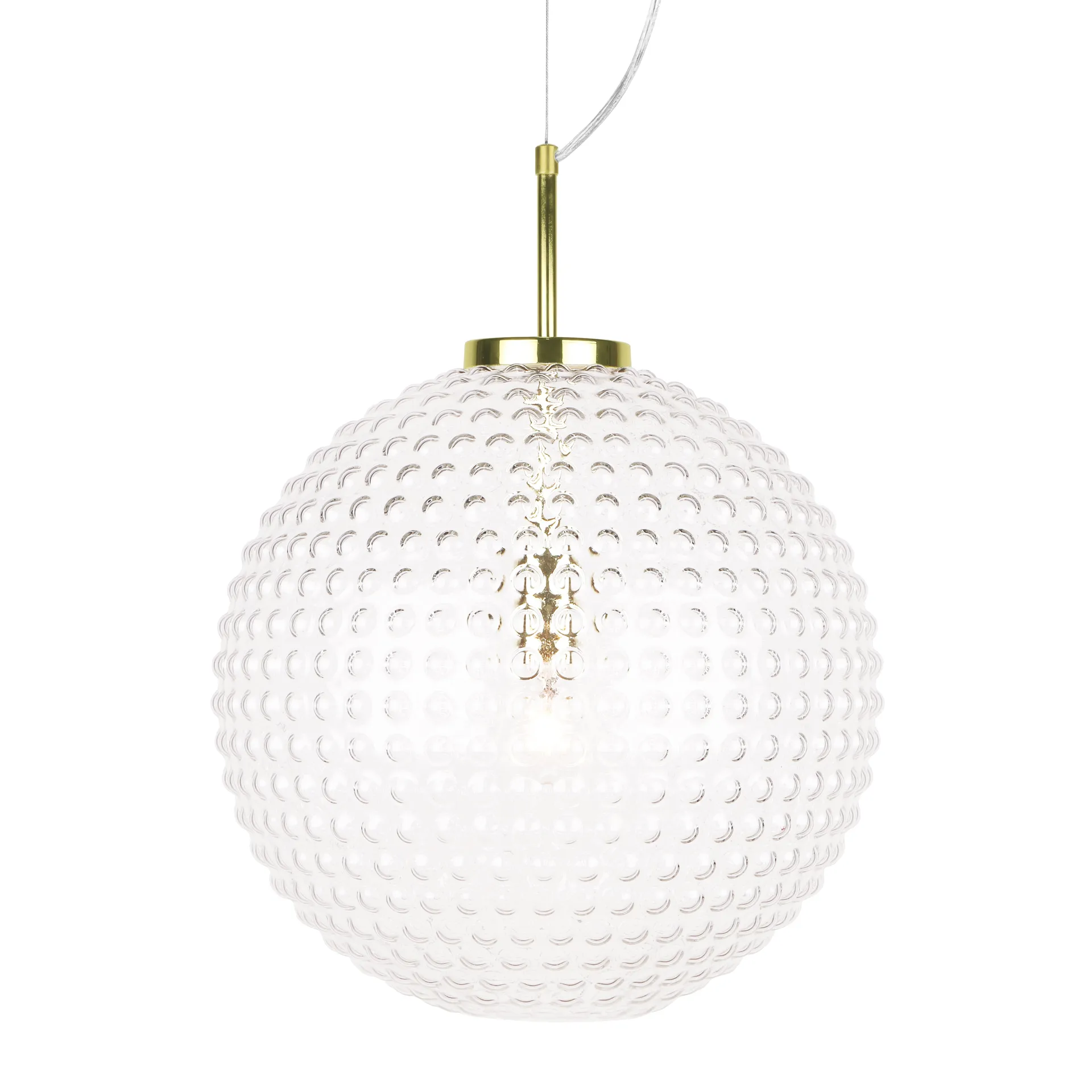 Spring XL taklampa, klar Globen Lighting