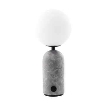 Torrano bordslampa portabel - Grå marmor, 27,5 cm - Globen Lighting