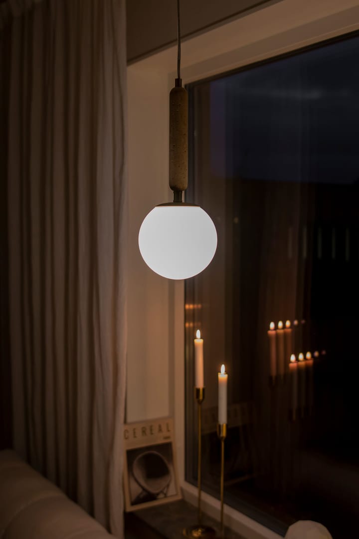 Torrano pendel 15 cm - Travertin - Globen Lighting