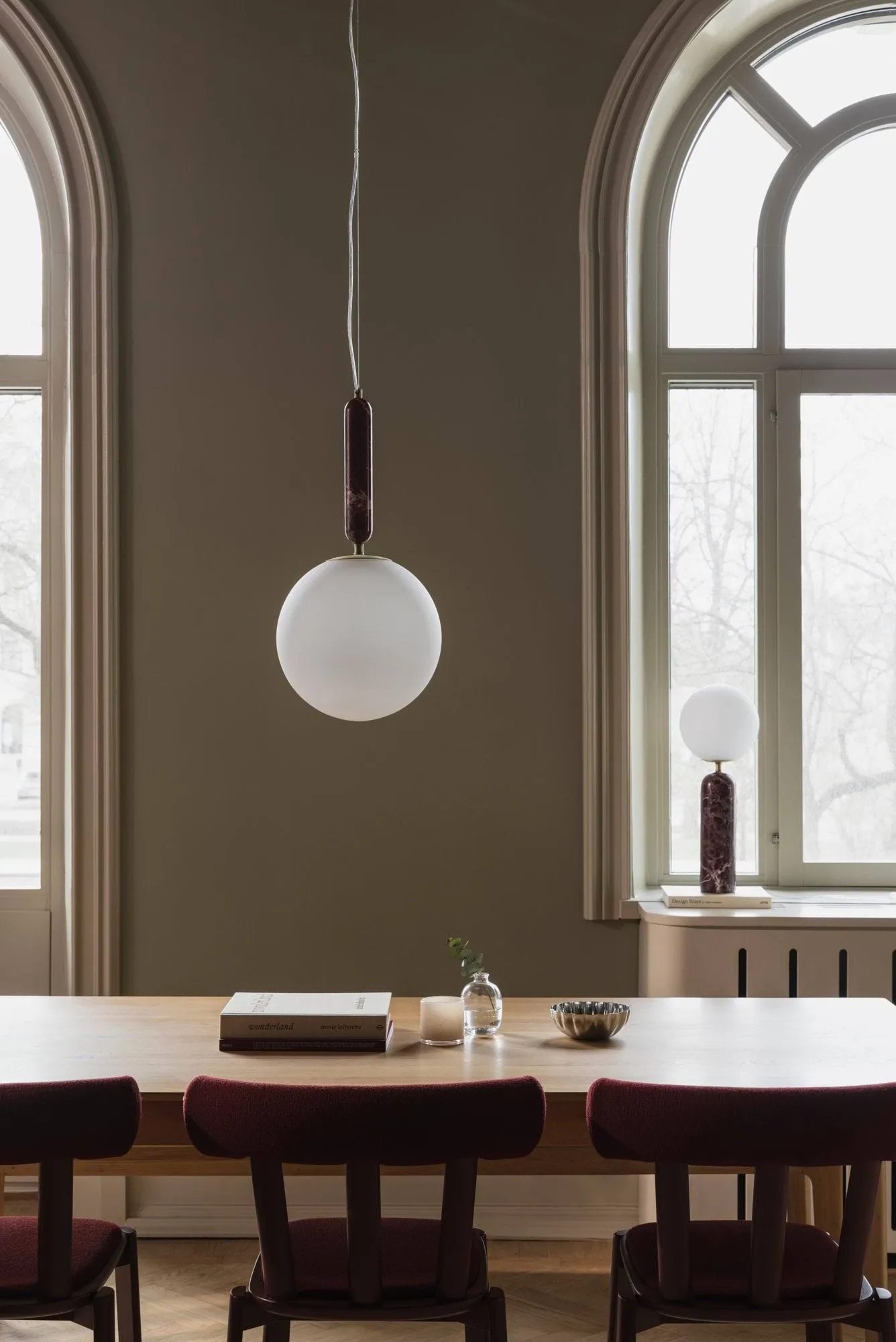 Torrano pendel 30 cm, Rosso levanto Globen Lighting