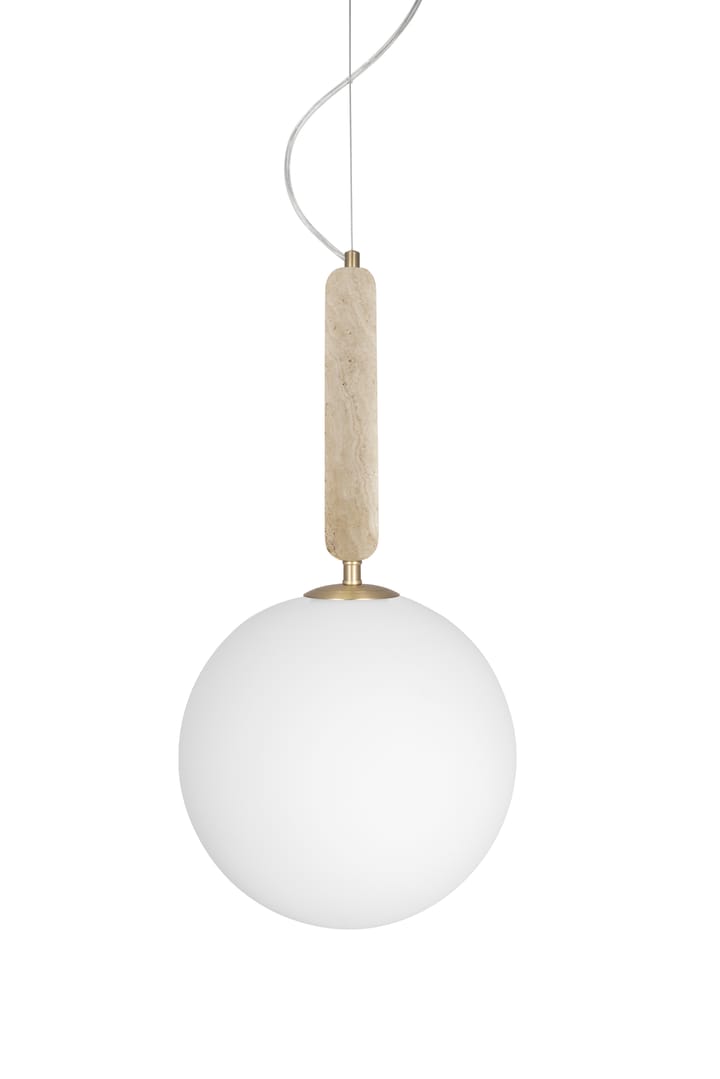 Torrano pendel 30 cm - Travertin - Globen Lighting