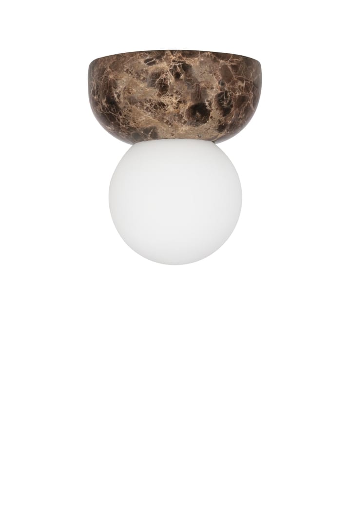 Torrano vägglampa/plafond 13 cm - Brun - Globen Lighting