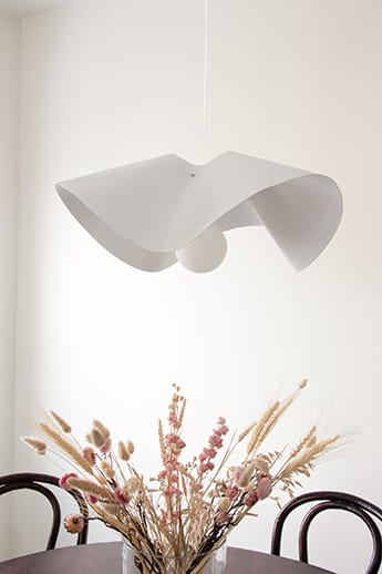 Volang pendel Ø50 cm - Vit - Globen Lighting
