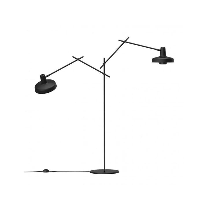 Arigato golvlampa - black, double - Grupa