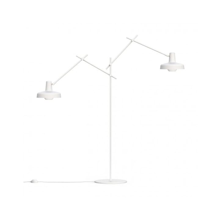 Arigato golvlampa - white, double - Grupa