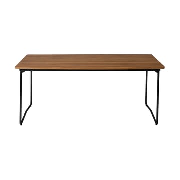 B31 170 matbord - Obehandlad teak-svart - Grythyttan Stålmöbler