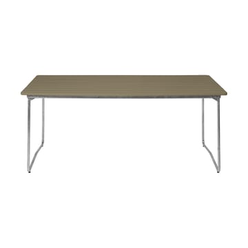 B31 matbord - 170x92 cm, Ljusgrön ek-galvaniserad stål - Grythyttan Stålmöbler