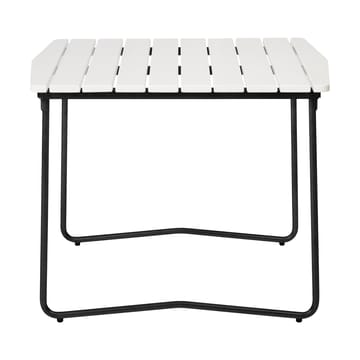 B31 matbord - 92x84 cm, Vitlackerad ek-svart - Grythyttan Stålmöbler