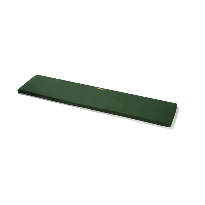 Bänk 9 dyna - tyg sunbrella grön - Grythyttan Stålmöbler