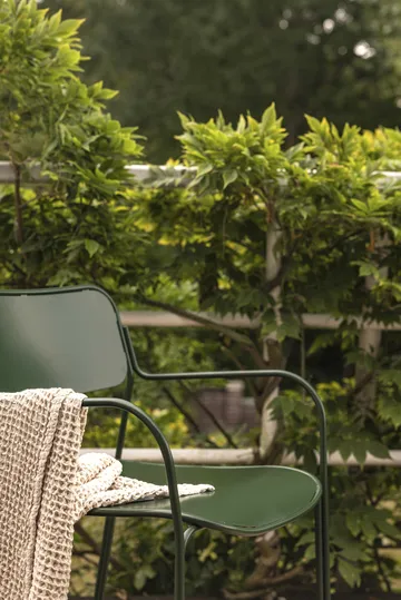 Libelle karmstol - Grön blank pulverlack - Grythyttan Stålmöbler