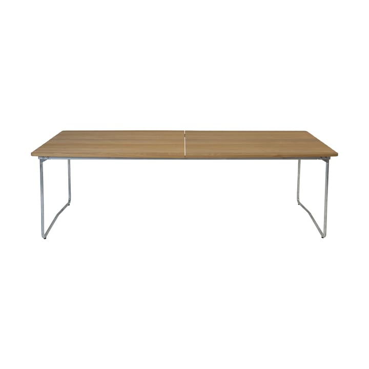 Table B31 matbord 230 cm - Oljad ek-galvaniserade ben - Grythyttan Stålmöbler